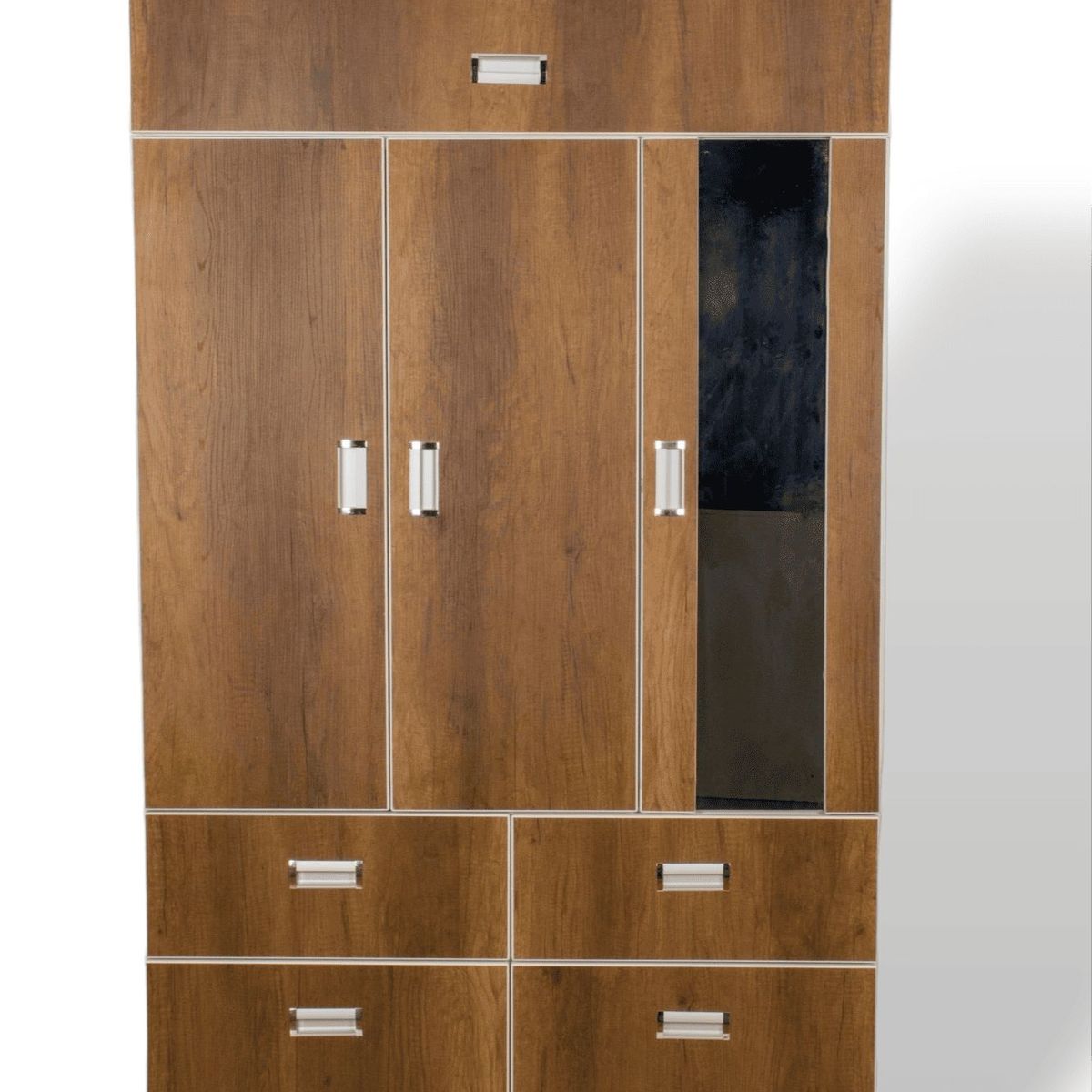 MUEBLES MACRUMO - Ropero de 100cm - Color Pignetto - Armado