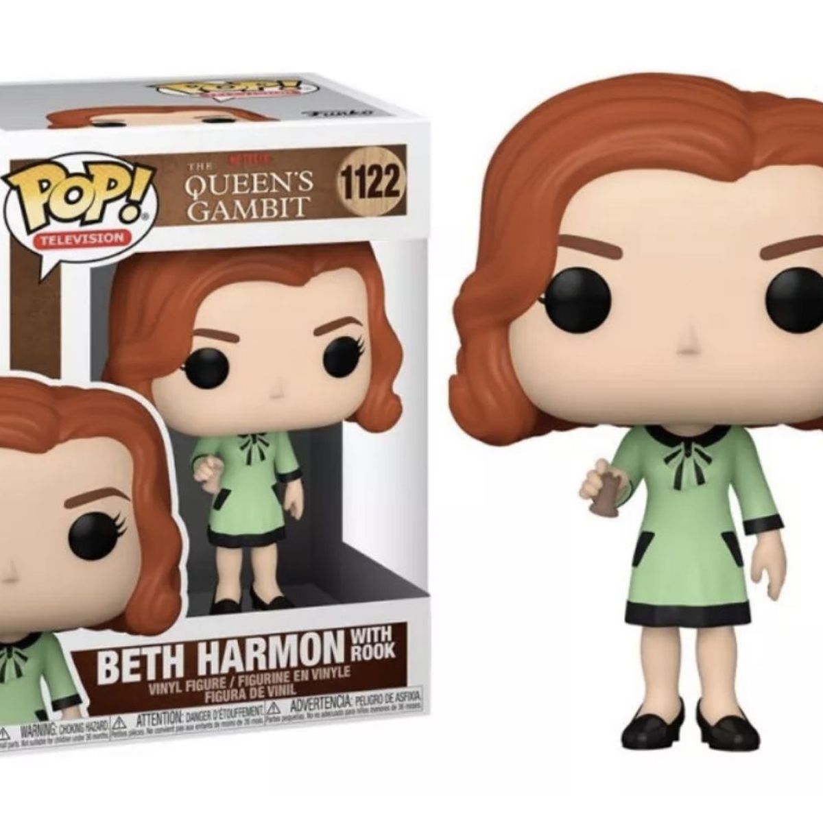 FUNKO - Beth Harmon Funko Pop 1122 Gambito De Dama