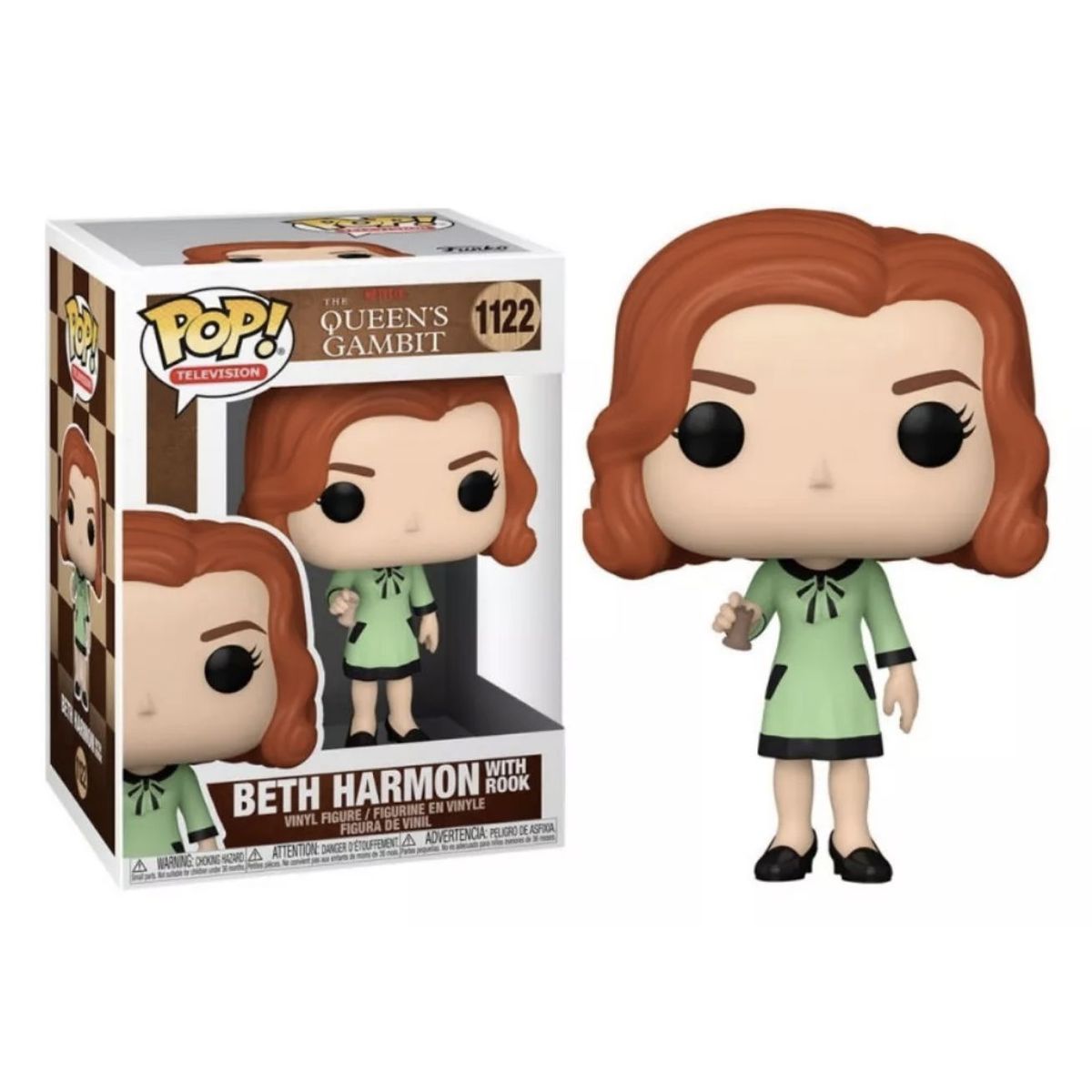 FUNKO - Beth Harmon Funko Pop 1122 Gambito De Dama