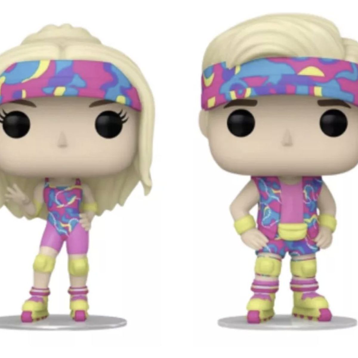 FUNKO - Barbie Y Ken Skating Funko Pop 2pack En Patines Blacklight