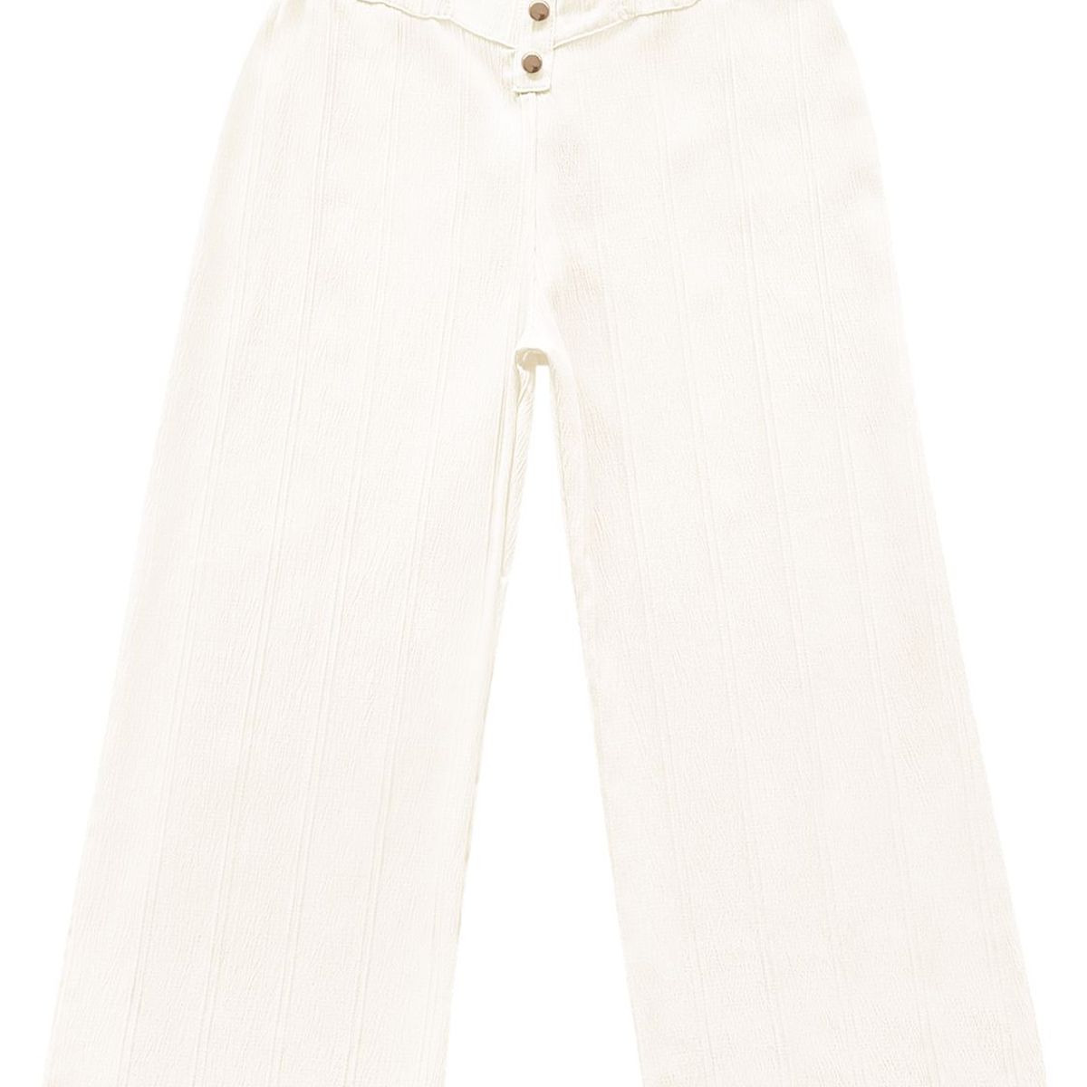 KIDS MASHMELO - Pantalón Palazzo en Gasa para Niña con Pretina en V Kids Mashmelo