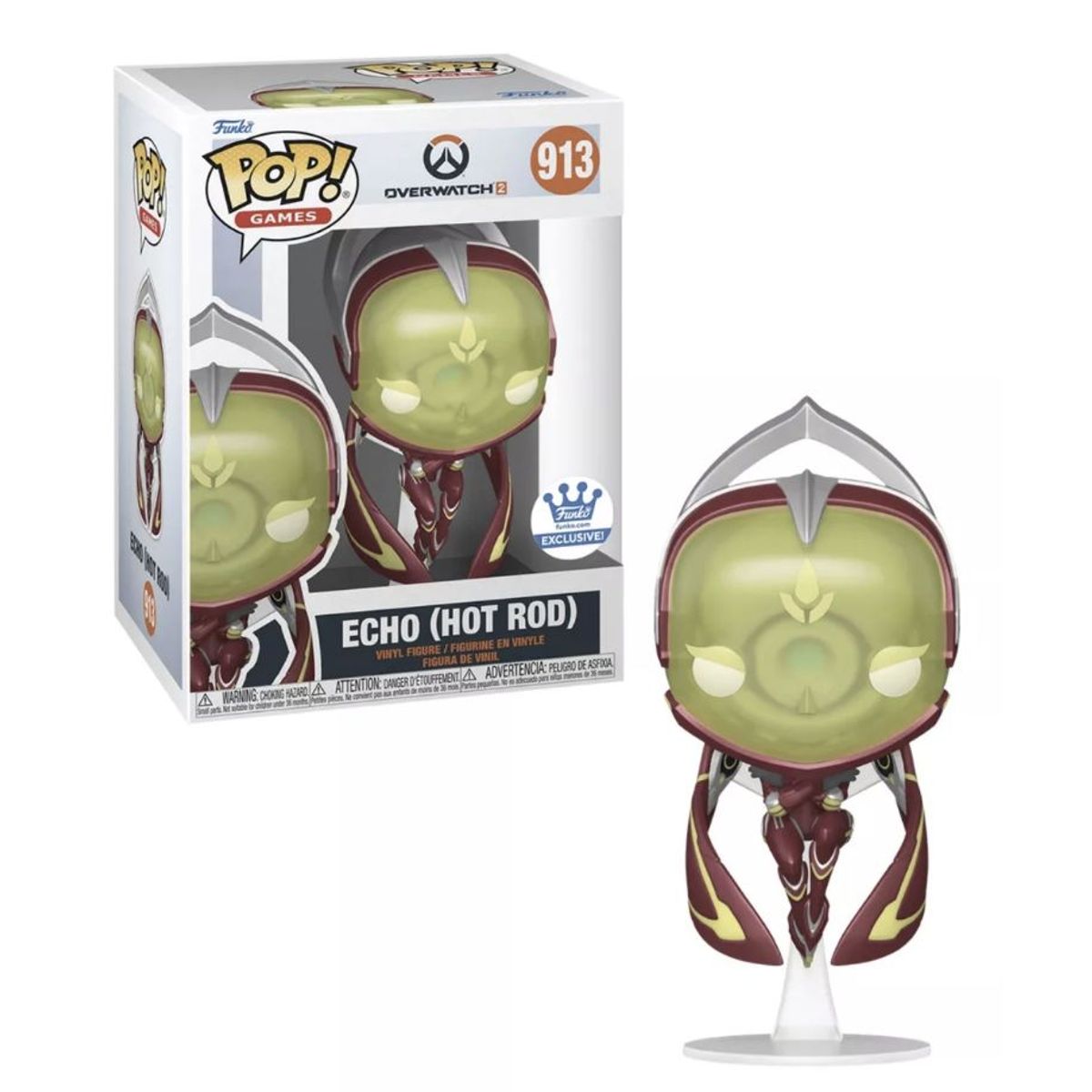 FUNKO - Echo hot Rod Funko Pop 913 Overwatch Exclusivo