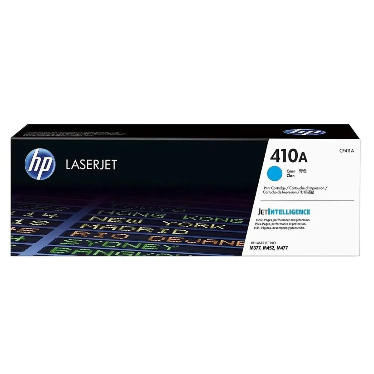HP - TONER HP 410A CÓDIGO CF411A CYAN 2300 Pág