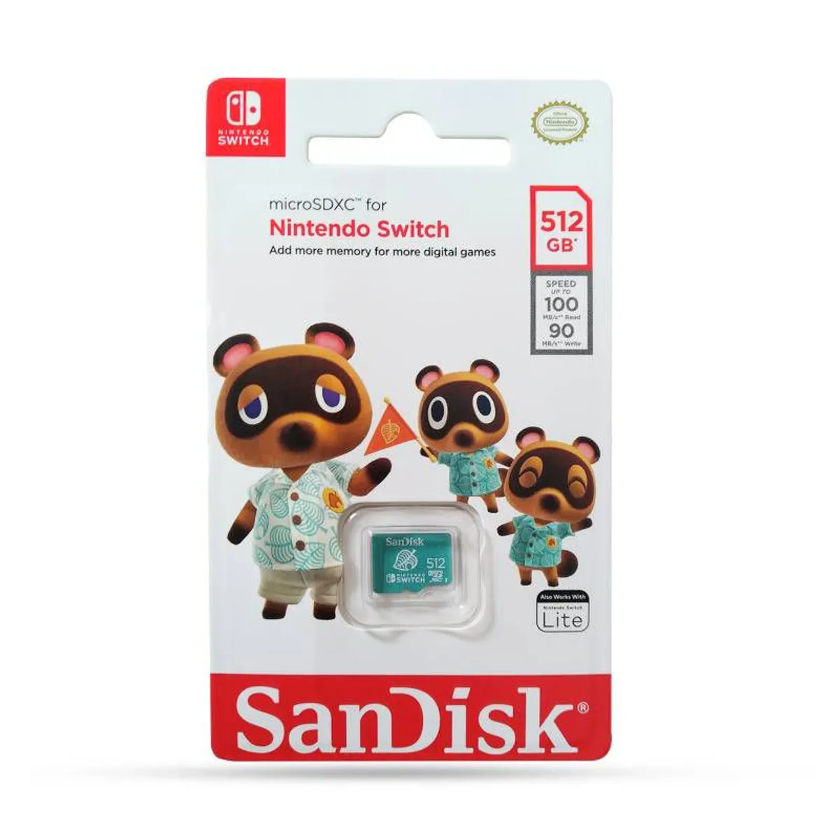 SANDISK - Sandisk Micro SD 512 GB para Nintendo Switch Blister Sellado