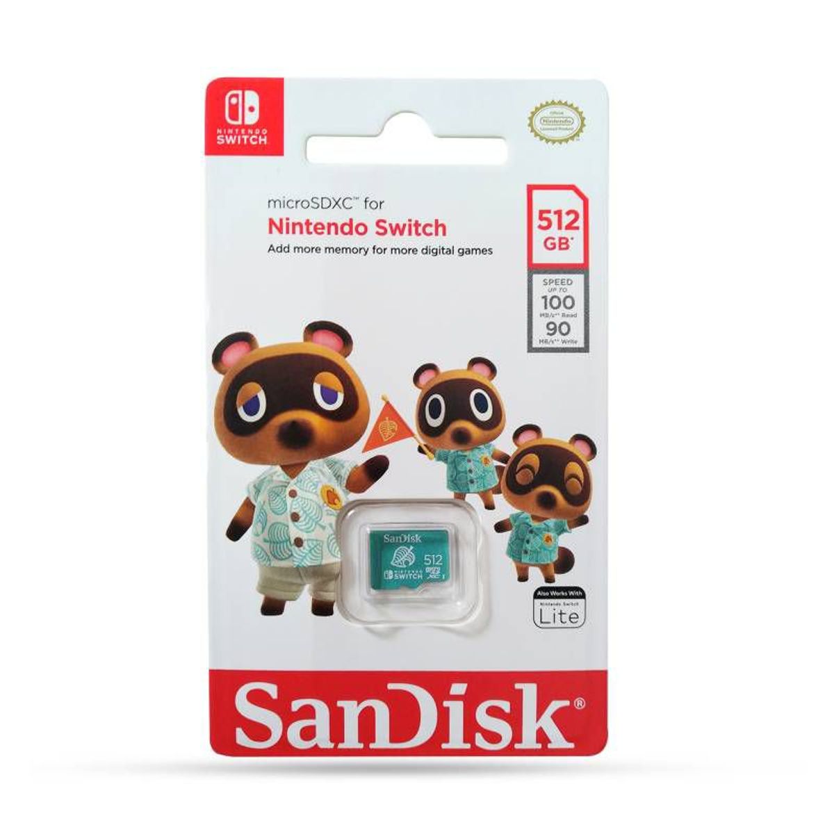 SANDISK - Sandisk Micro SD 512 GB para Nintendo Switch Blister Sellado