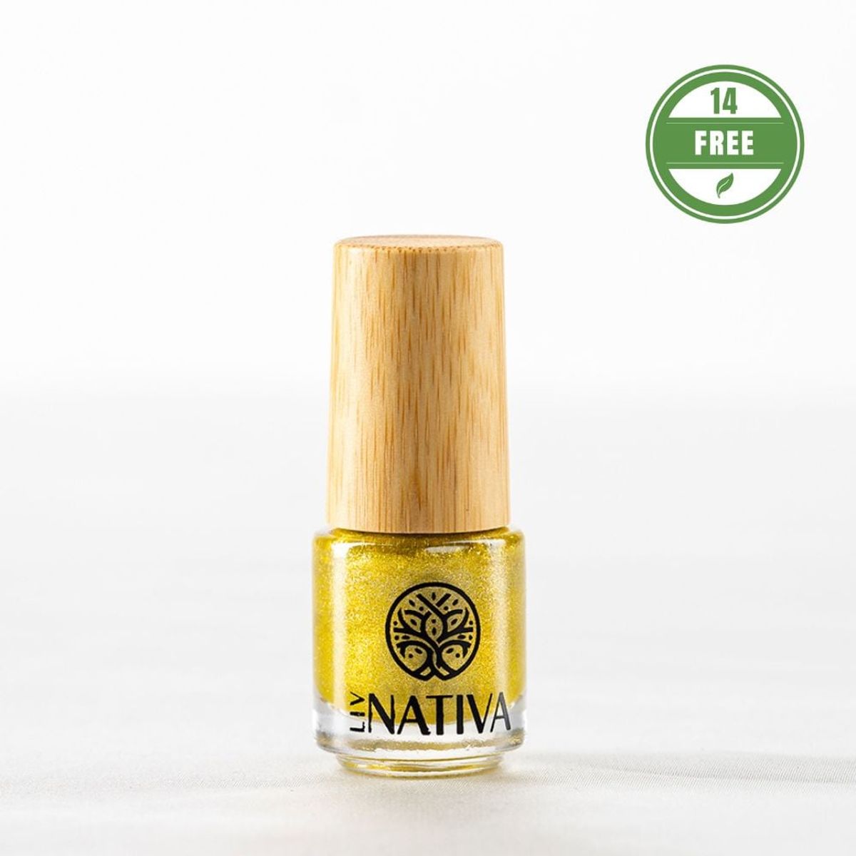 LIV NATIVA - Esmalte eco-natural Kanvas 5 ml Gold
