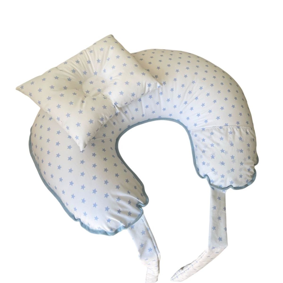 GENERICO - Almohada de Lactancia Estrella Celeste Mi Cigueña