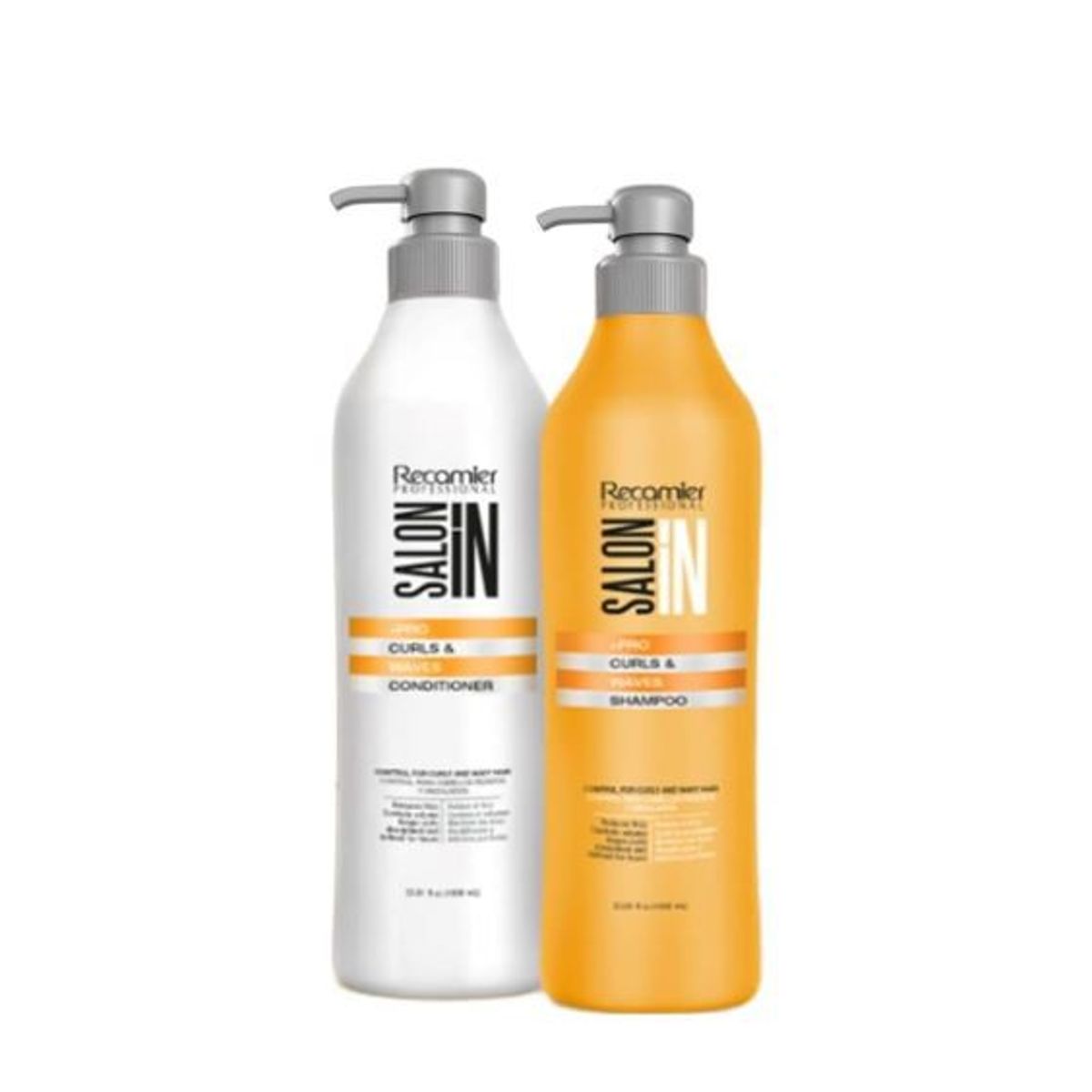 SALON IN - Salon In -  Curls y Waves - Shampoo mas acondicionador de 1 lt