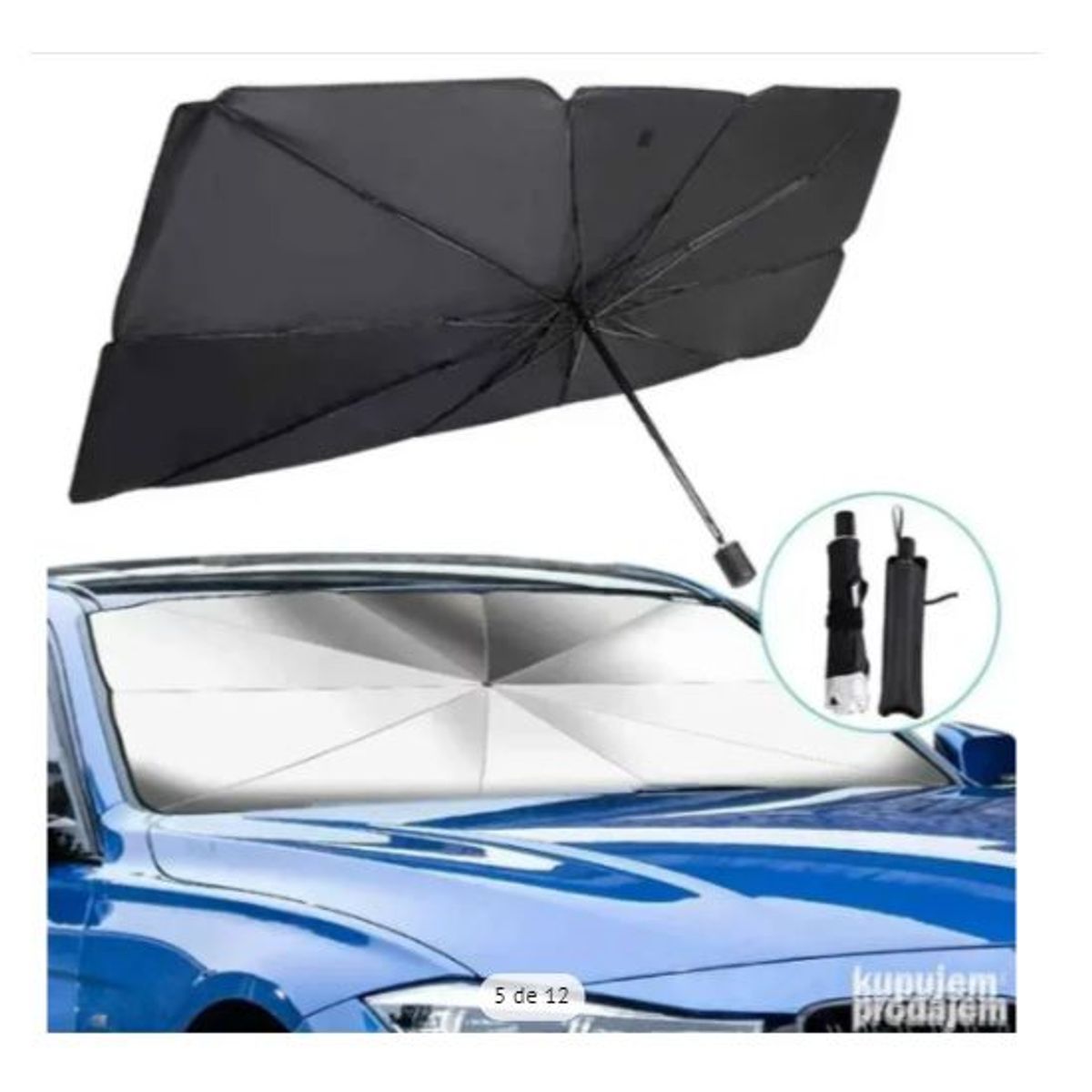 GENERICO - SOMBRILLA PROTECTORA PARA EL CONDUCTOR CONTRA EL SOL