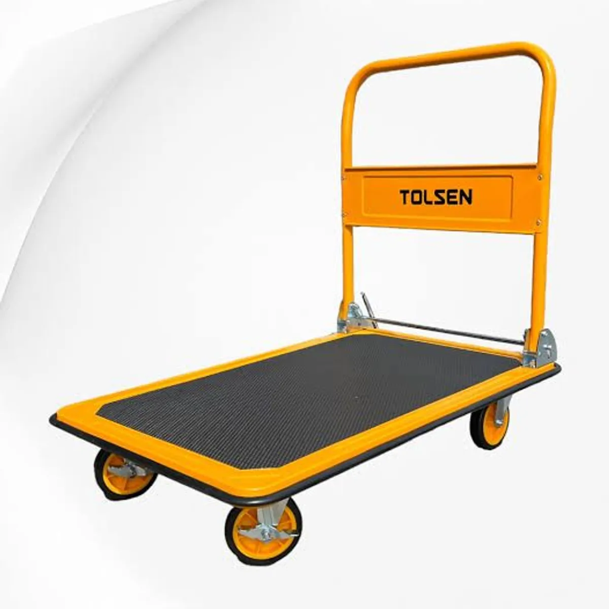 TOLSEN - Carro de Carga Plataforma Plegable (base metálica) 300 Kg.