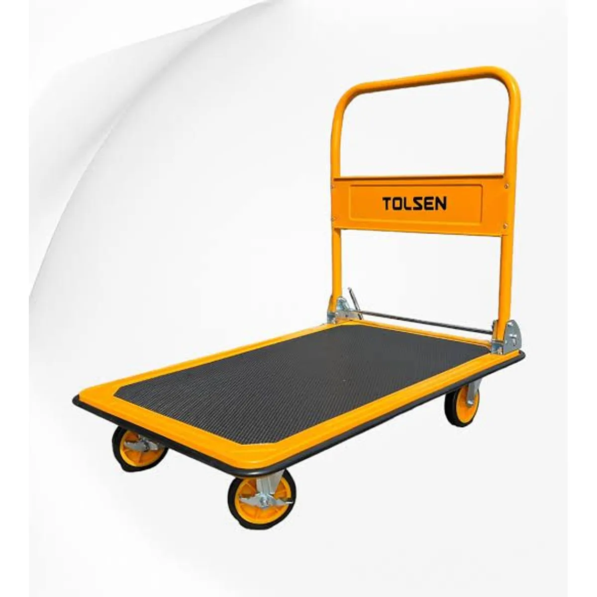 TOLSEN - Carro de Carga Plataforma Plegable (base metálica) 300 Kg.