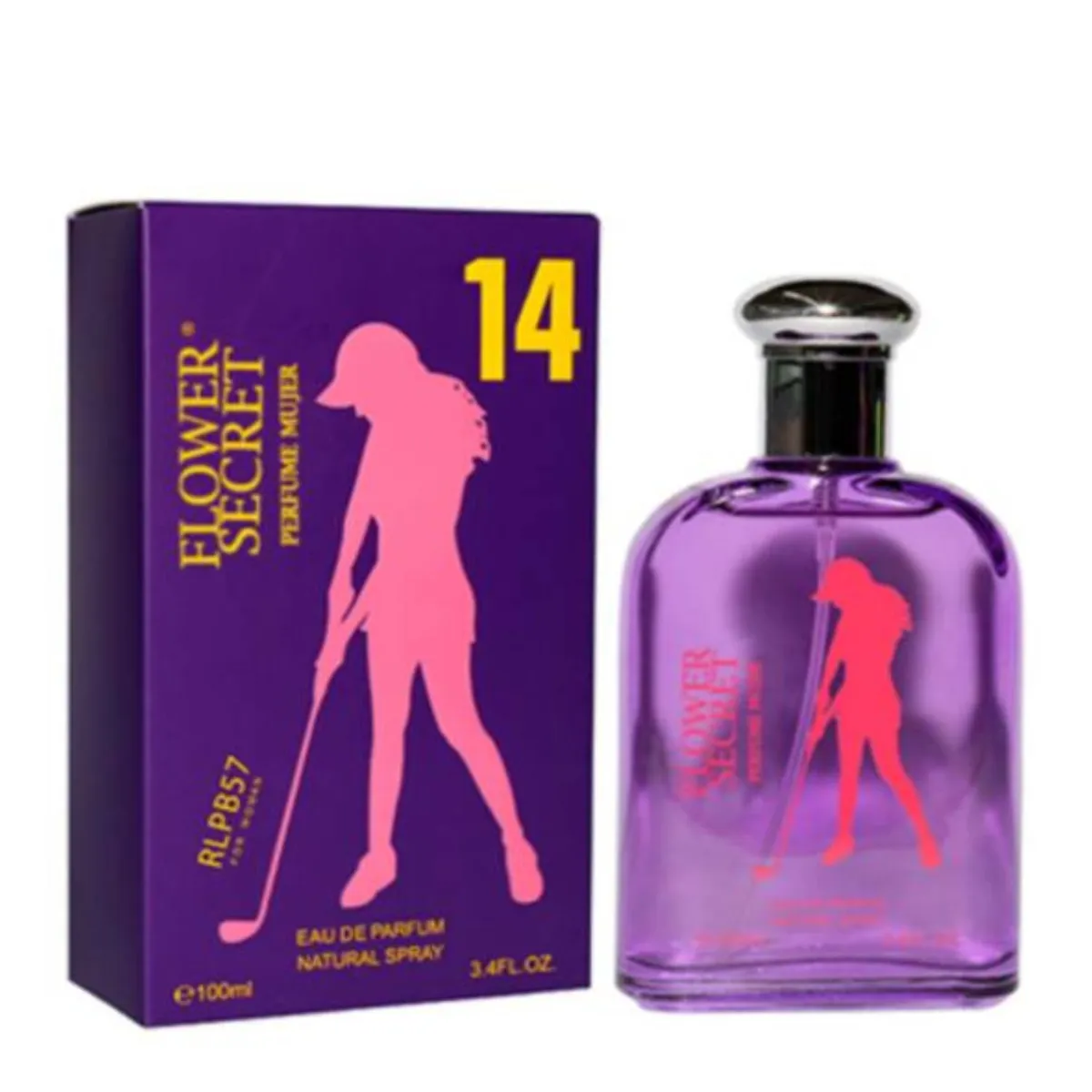 FLOWER SECRET - Perfume Mujer Fragancia Dulce Morada