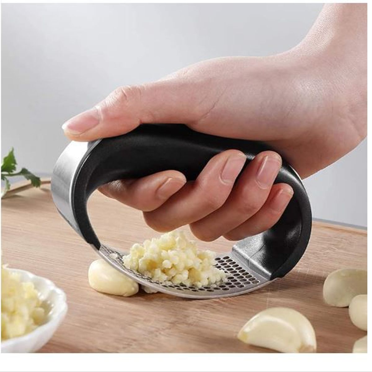 GENERICO - Trituradora de Ajo de Acero