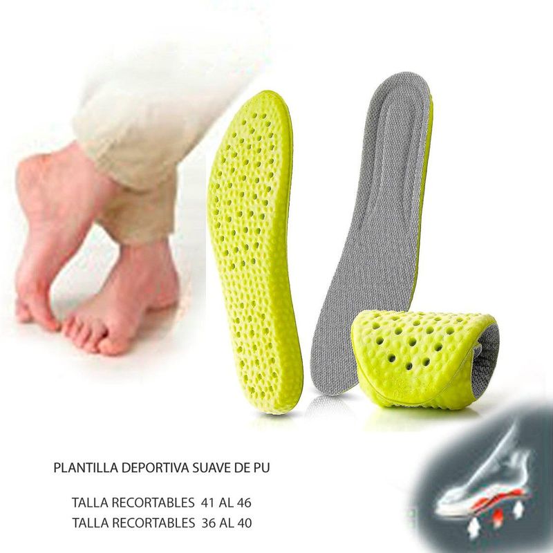 GENERICO - Plantilla Deportiva Suave