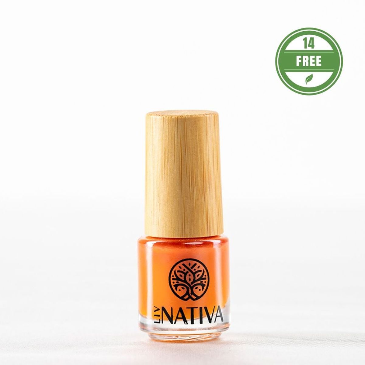 LIV NATIVA - Esmalte eco-natural Kanvas 5 ml Mandarina