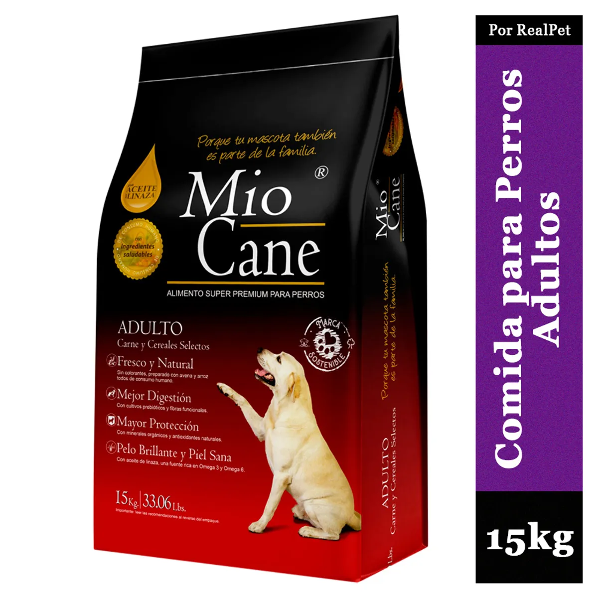 MIO CANE - Comida para Perro Adulto Mio Cane Super Premium 15 kg