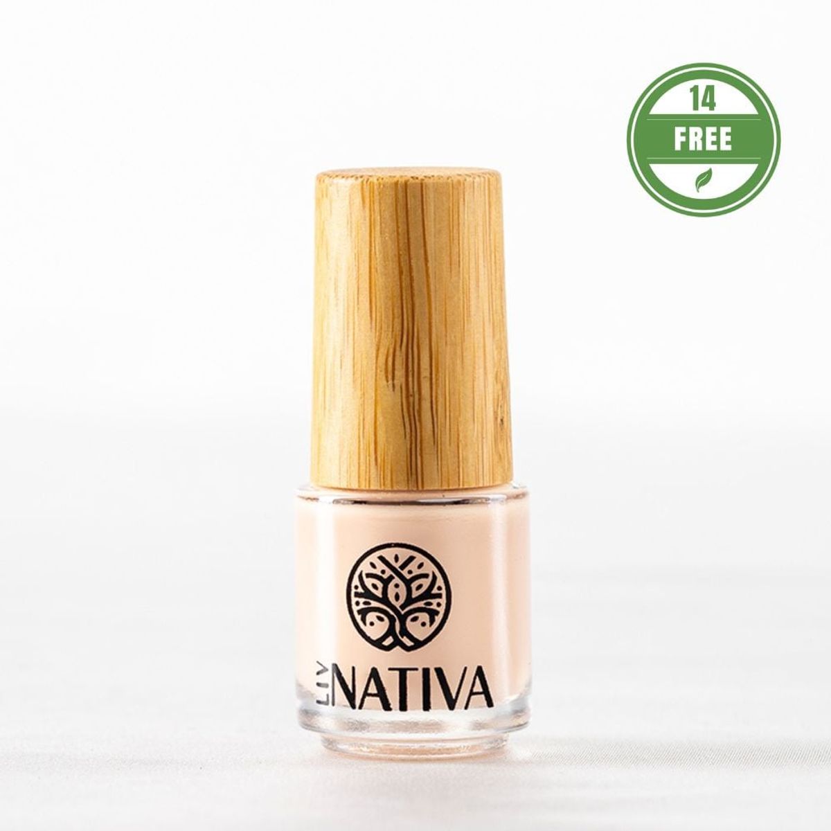 LIV NATIVA - Esmalte eco-natural Kanvas 5 ml Rose Nativa
