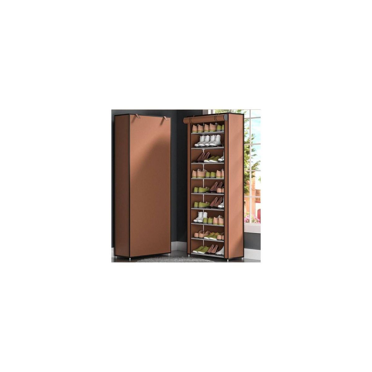 GENERICO - Zapatera organizador de 9 niveles