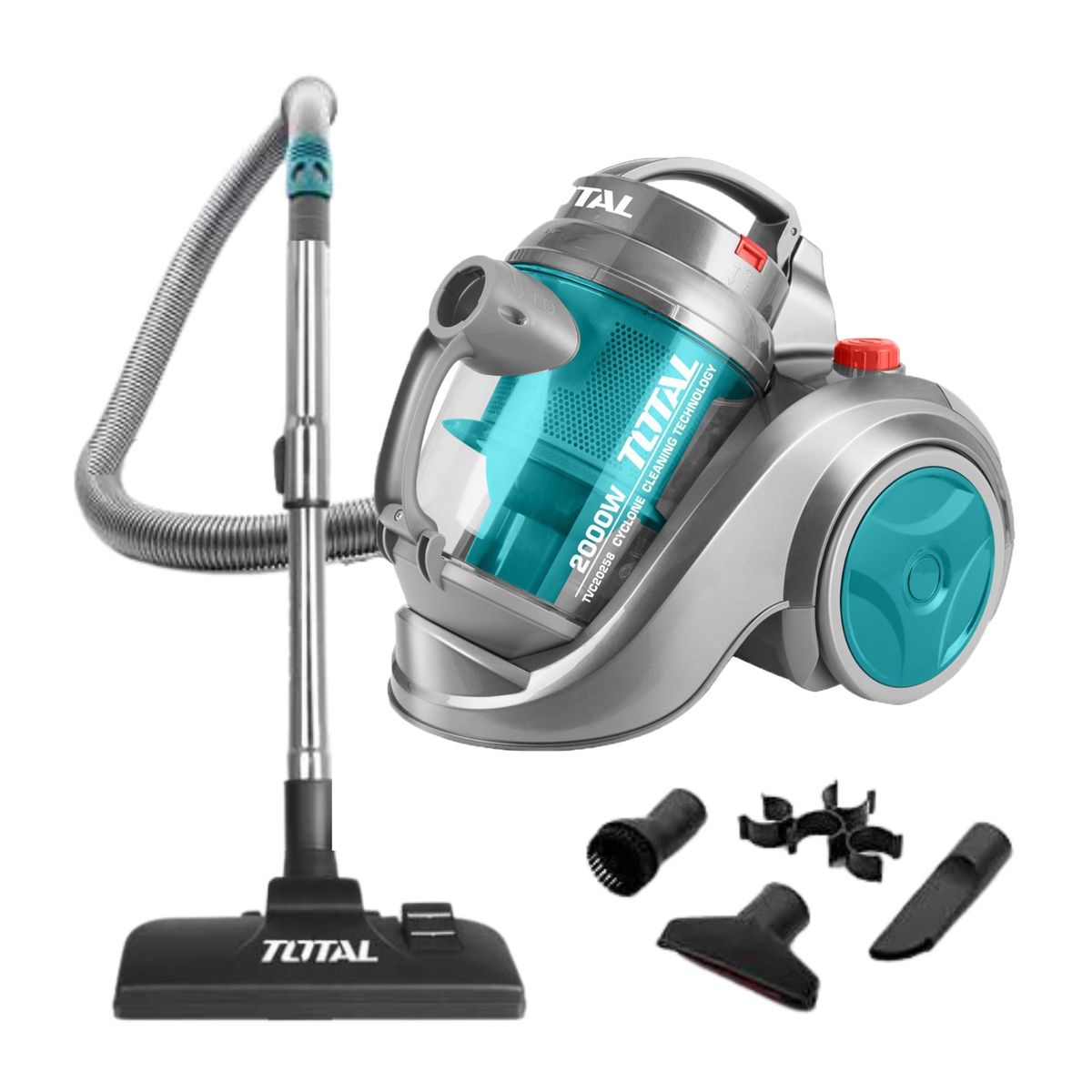 TOTAL TOOLS - Aspiradora 2000w 2.5 Litros industrial Total