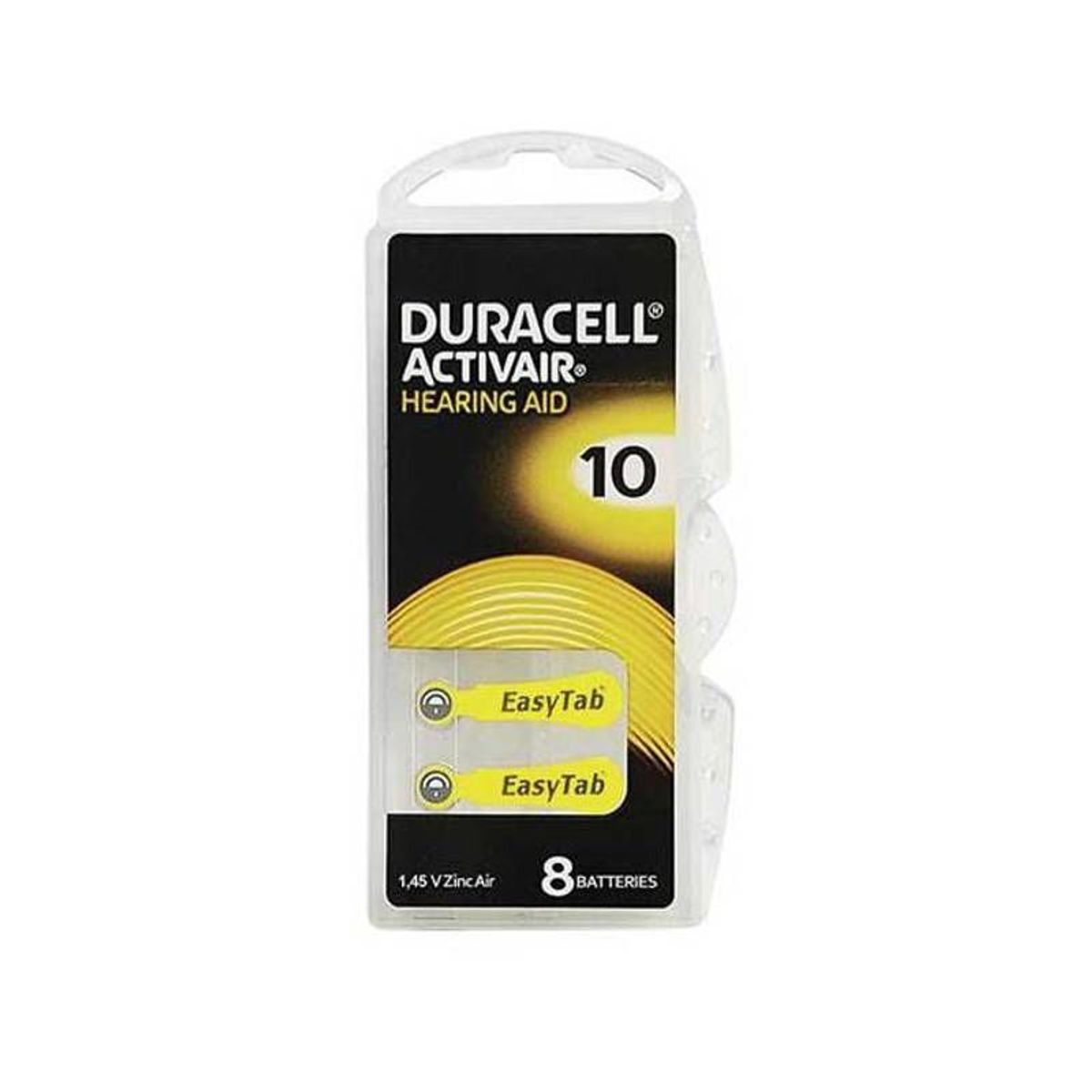 DURACELL - PILAS  DURACELL 10 PARA AUDIFONOS MEDICADOS x 8 PILAS
