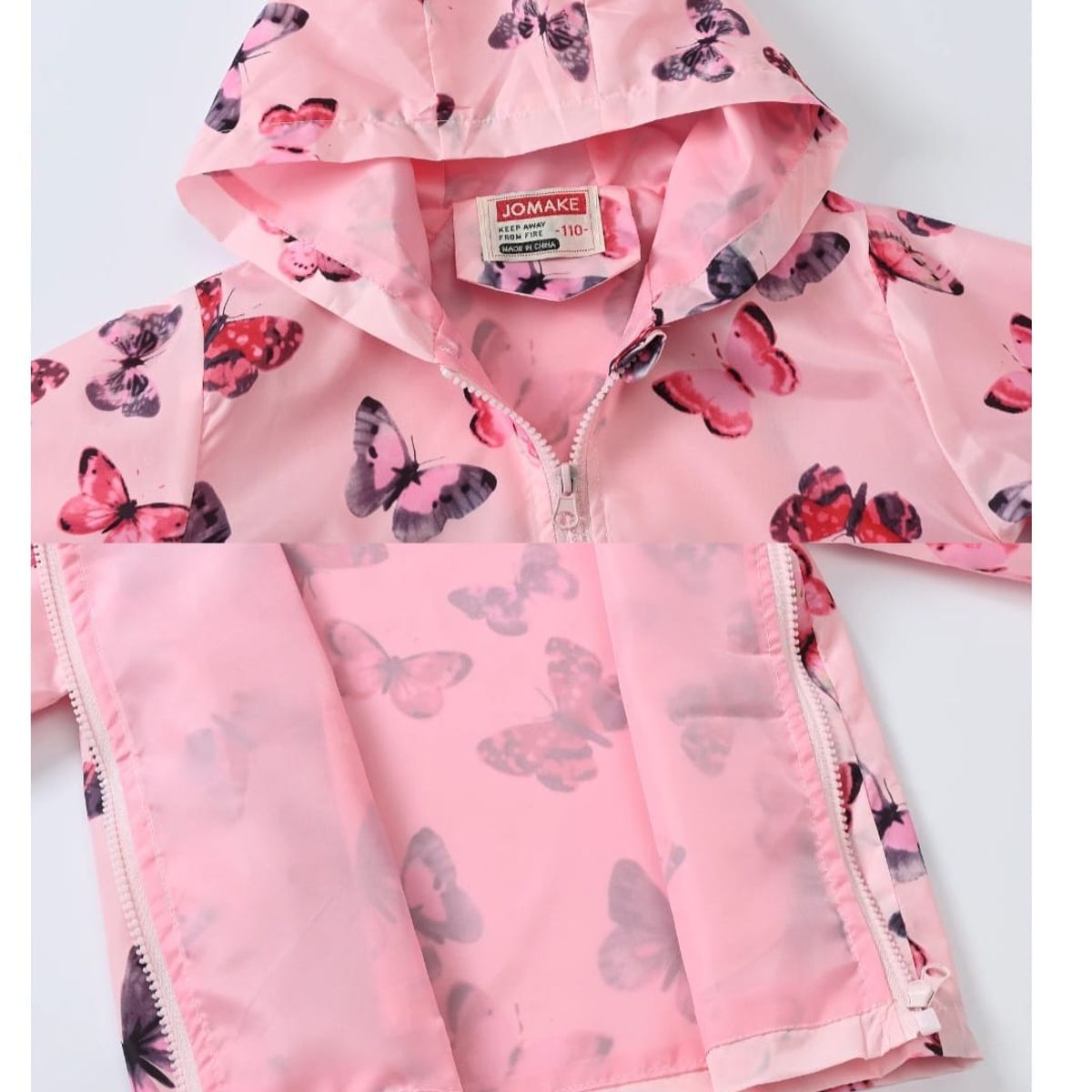 GENERICO - CASACA CORTAVIENTOS NIÑA 1-5 AÑOS