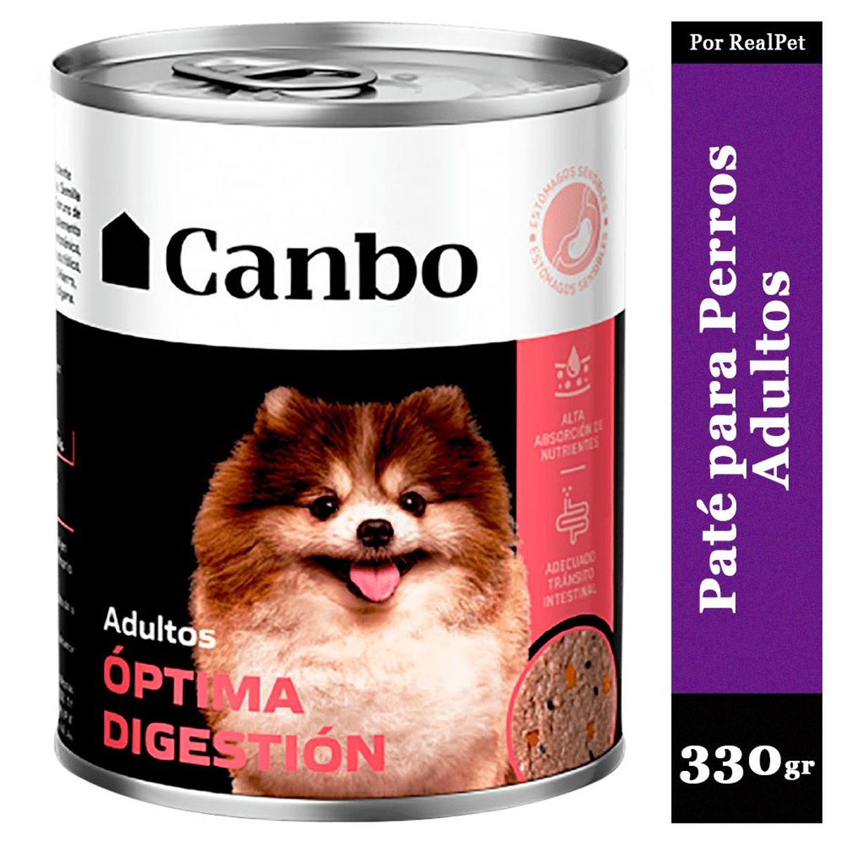 CANBO - Paté Perro Canbo Optima Digestión Todas las Razas 330 gr