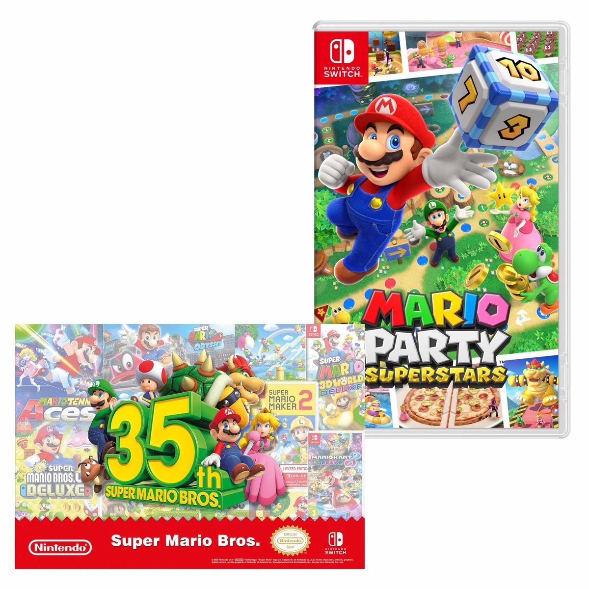 NINTENDO - Mario party superstars nintendo switch euro + Poster