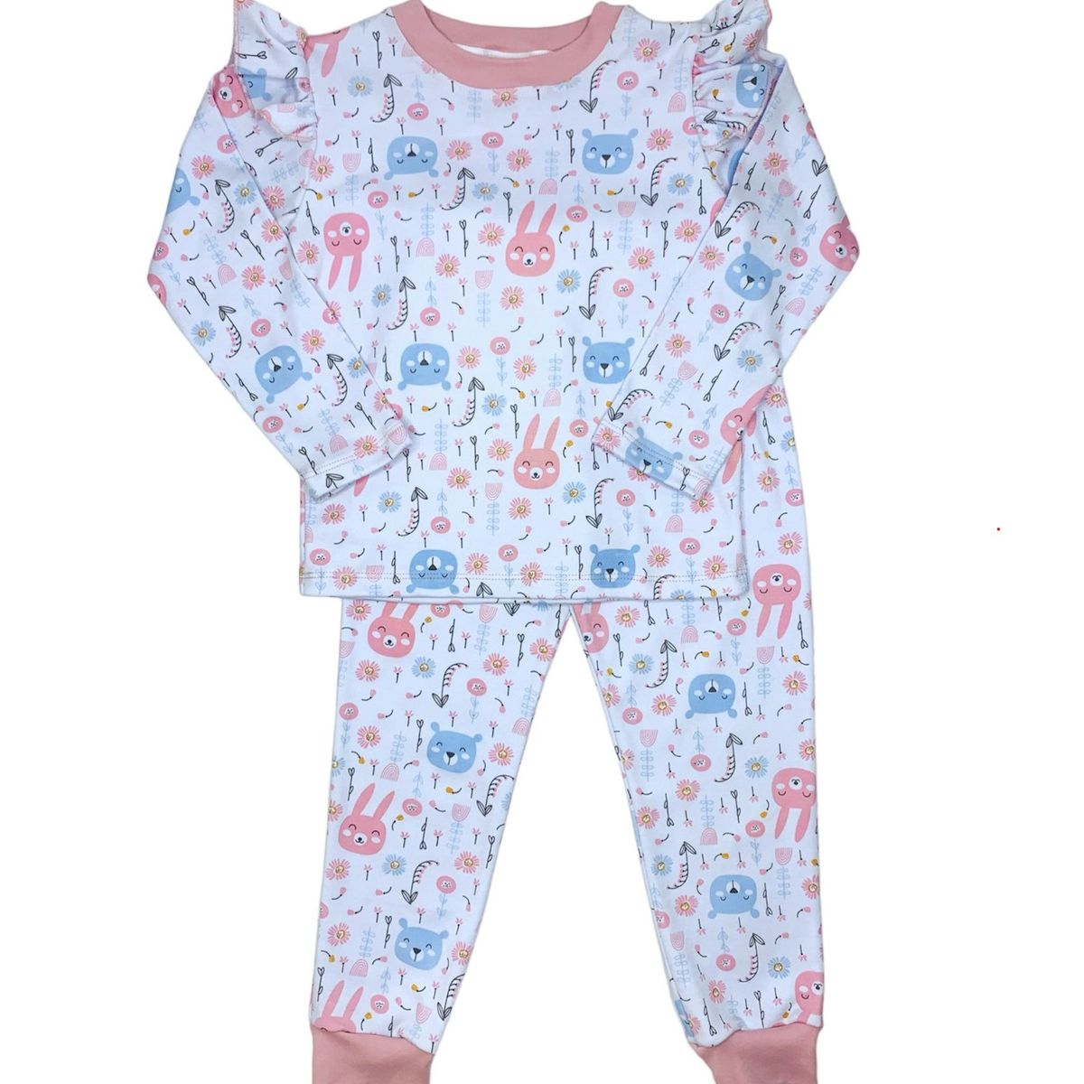 OTTOWARE - PIJAMA NIÑA CONEJO ROSA_.