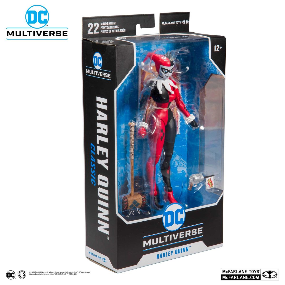 MCFARLANE - Figura de Accion DC Multiverse Harley Quinn Classic