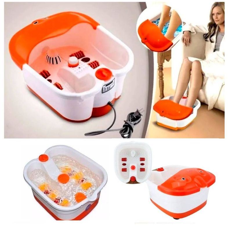 GENERICO - Hidromasajeador para Pies Masajeador Spa Eléctrico Acupuntura