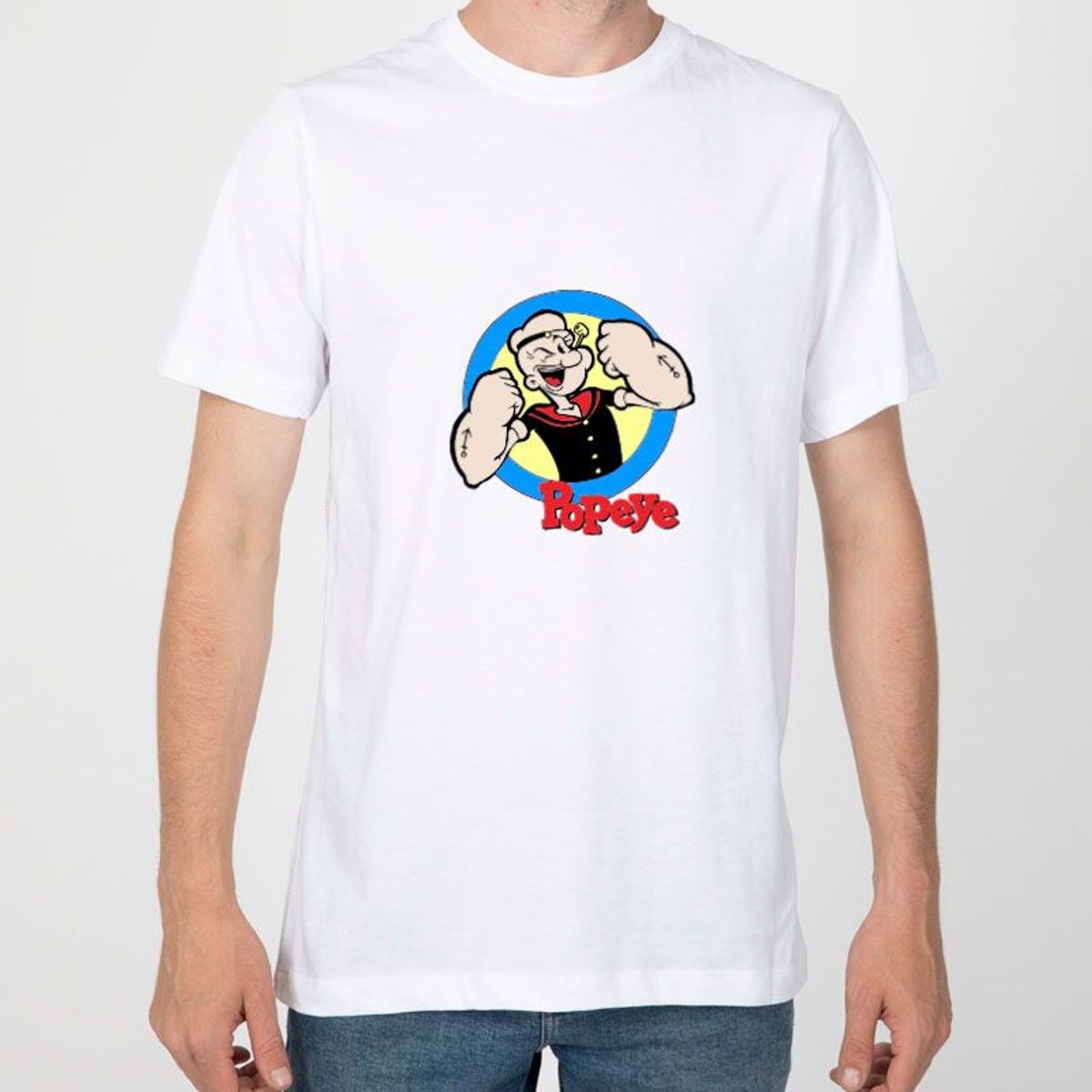 GENERICO - Polo Hombre manga corta diseño Popeye
