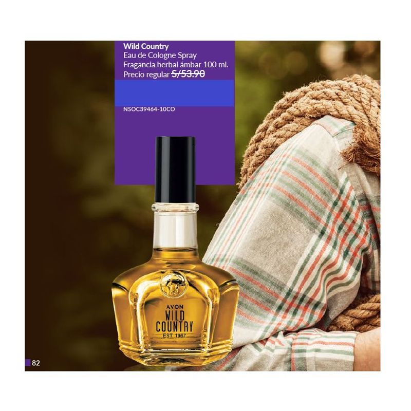 AVON - Perfume Wild Country para hombre de AVON