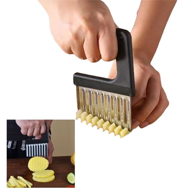 GENERICO - Cortador de Frutas y Verduras Pack 3 Unds