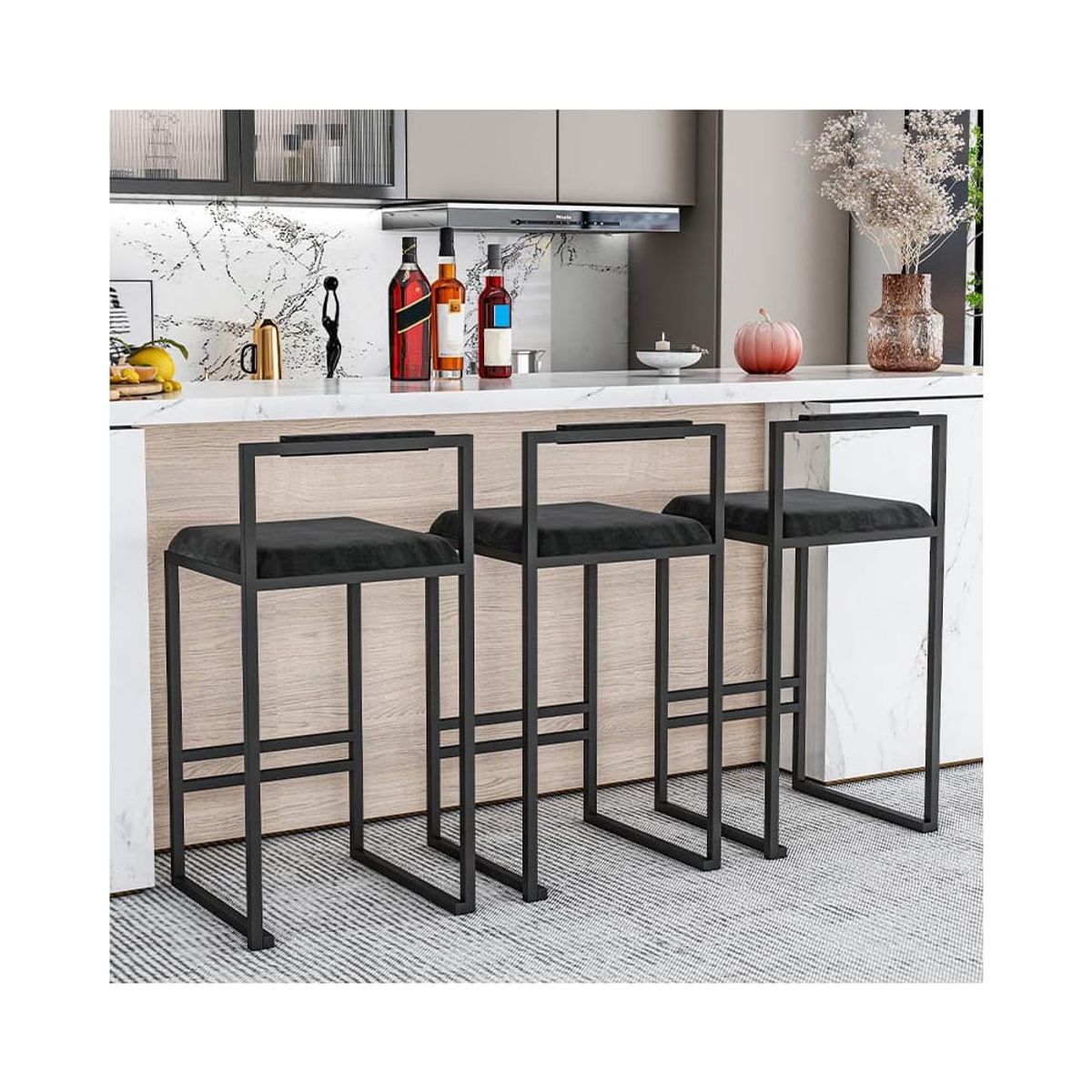 GENERICO - Banco Bar Gastón Set X3 Pandora Home