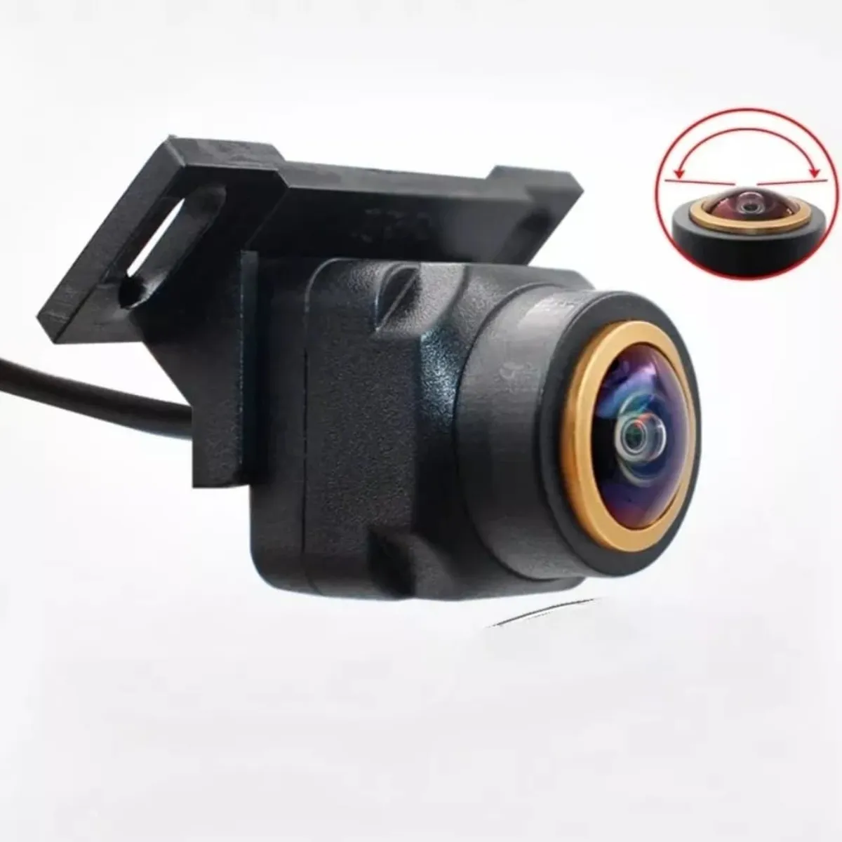 GENERICO - Camara de Retroceso AHD con Angulo 180º Vision Nocturna Ultra HD