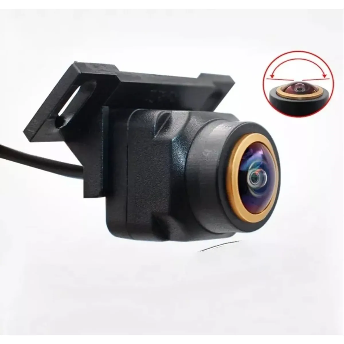 GENERICO - Camara de Retroceso AHD con Angulo 180º Vision Nocturna Ultra HD