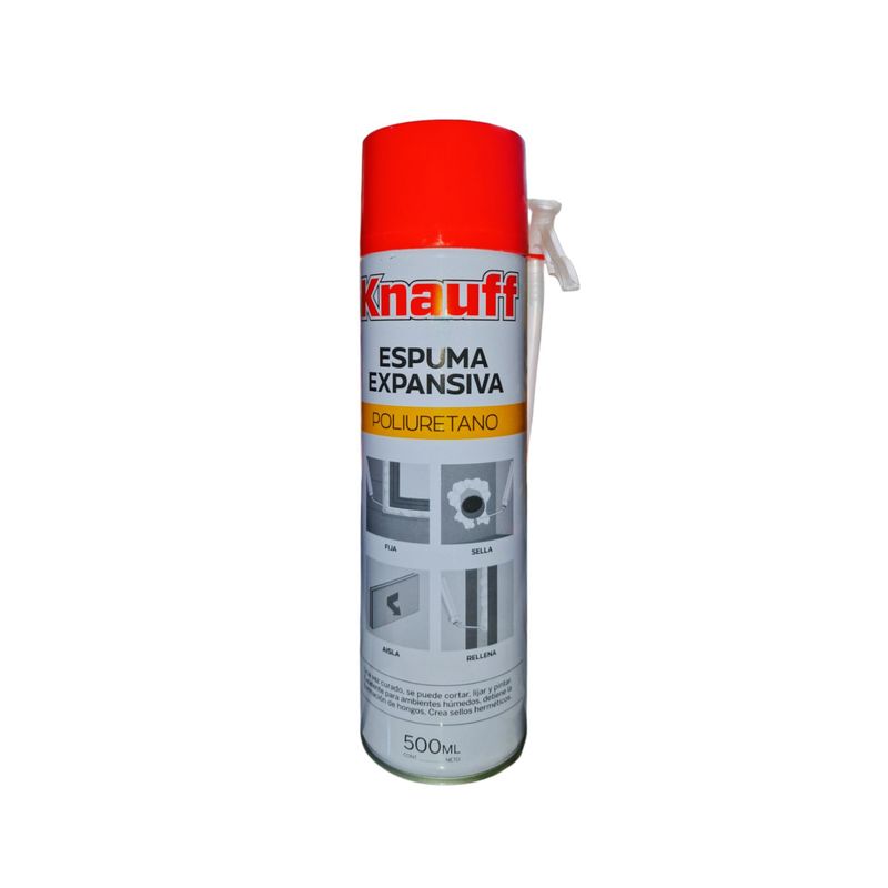 KNAUF - Espuma Expansiva de Poliuretano 500ML KNAUF
