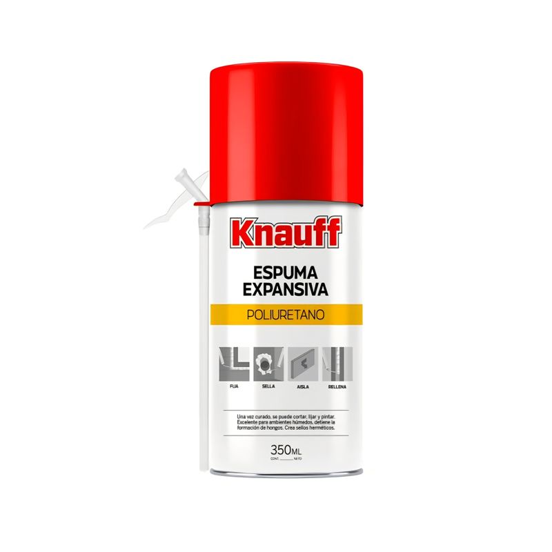 KNAUF - Espuma Expansiva de Poliuretano 350ML KNAUF
