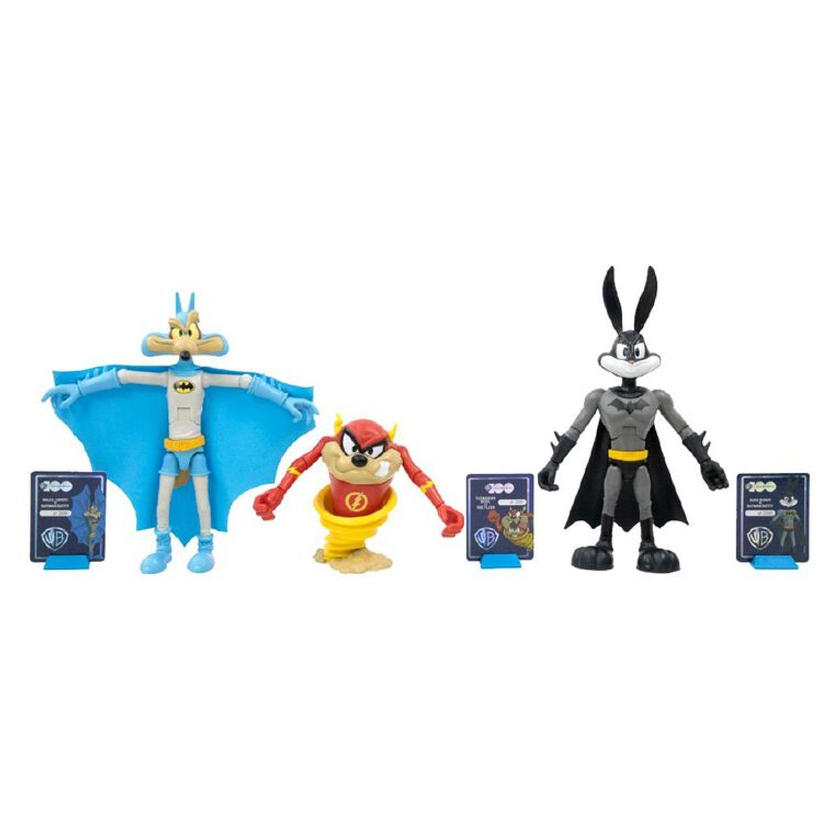 MCFARLANE - Figuras Looney Tunes X DC Bugs Bunny Coyote Batman Taz Flash Edicion Limitada 1 de 20 000 unidades