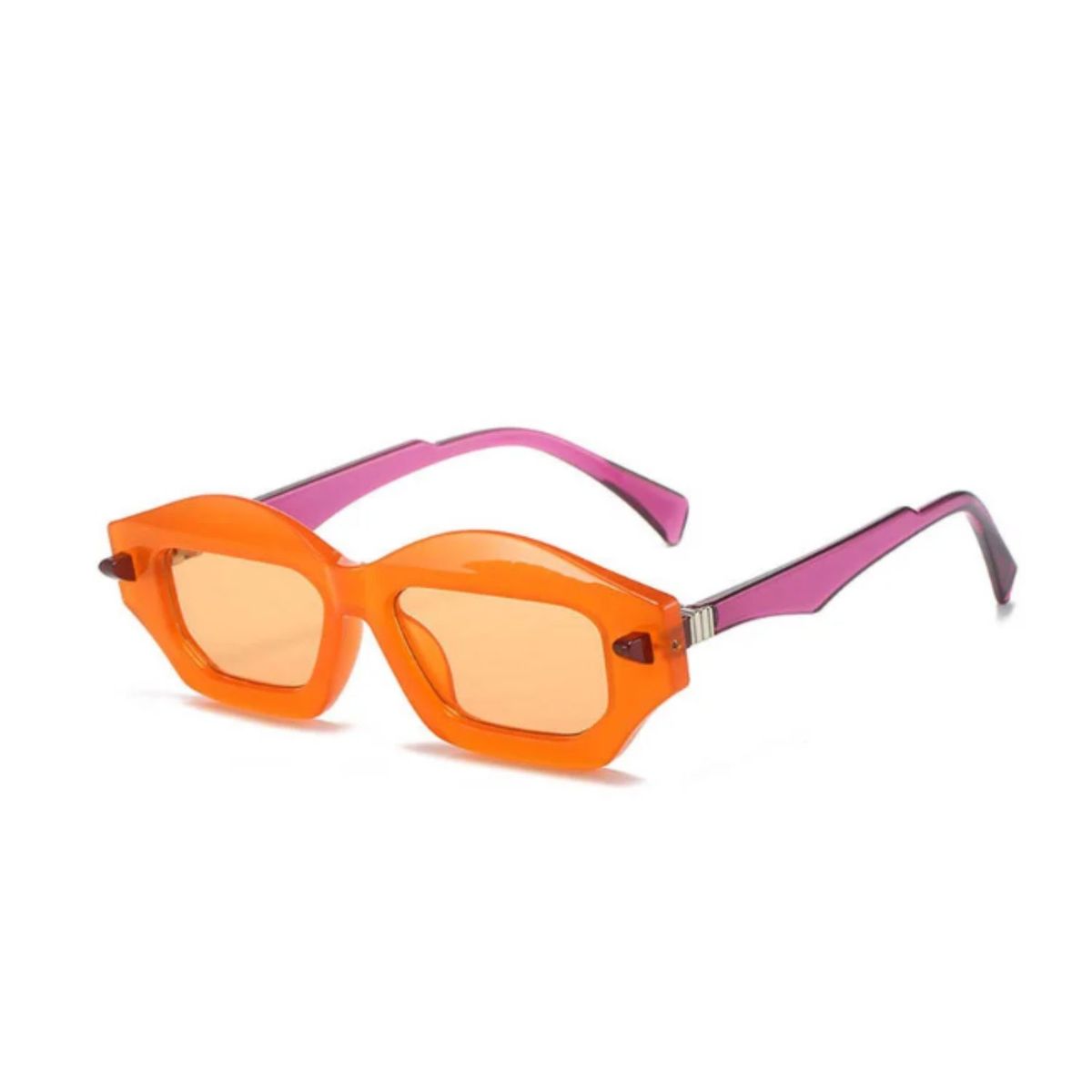 GENERICO - Lentes de Sol Deportivos Elegantes Moda Unisex Naranja PL1928