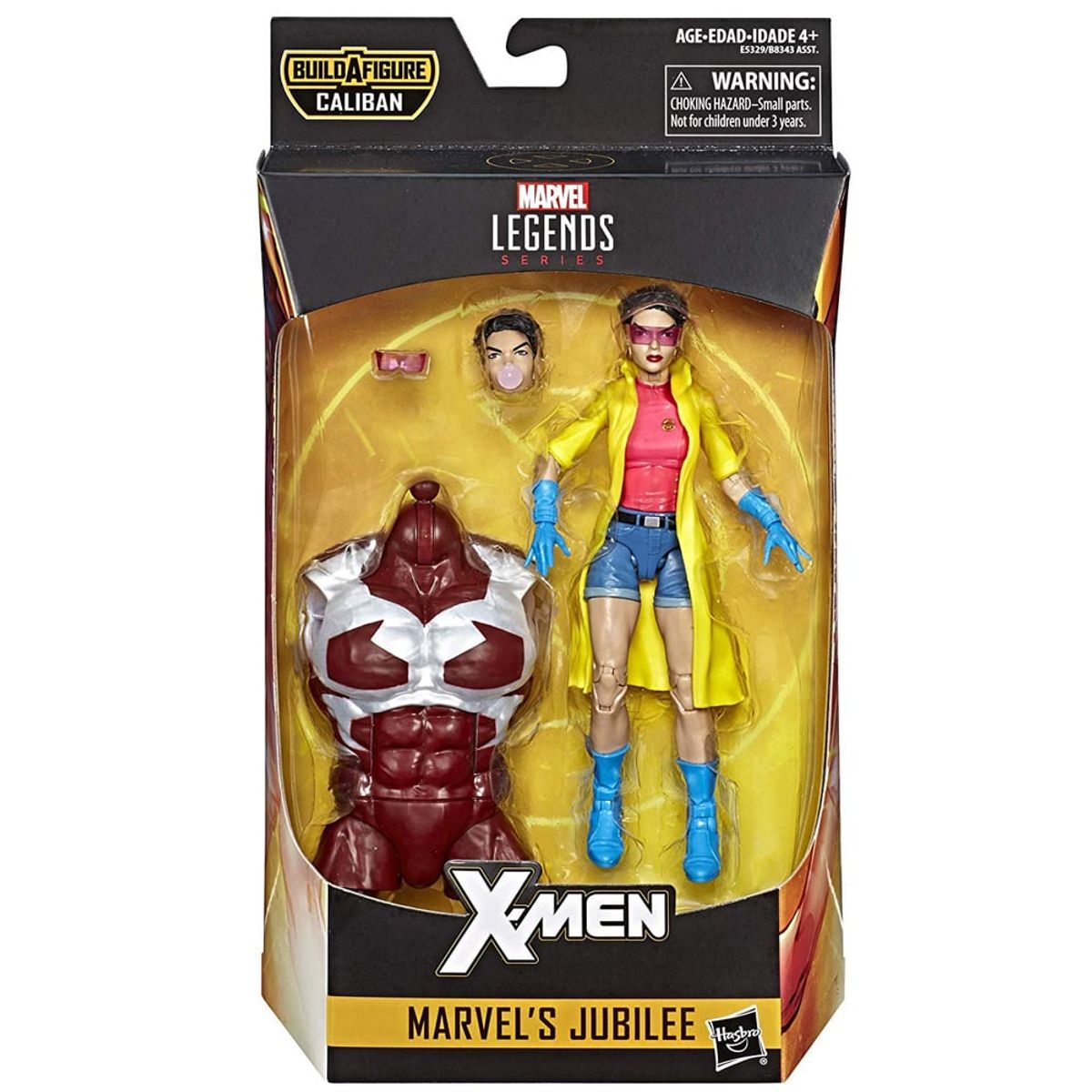 MARVEL - Figura X-Men Marvel Legends Jubilee Caliban BAF