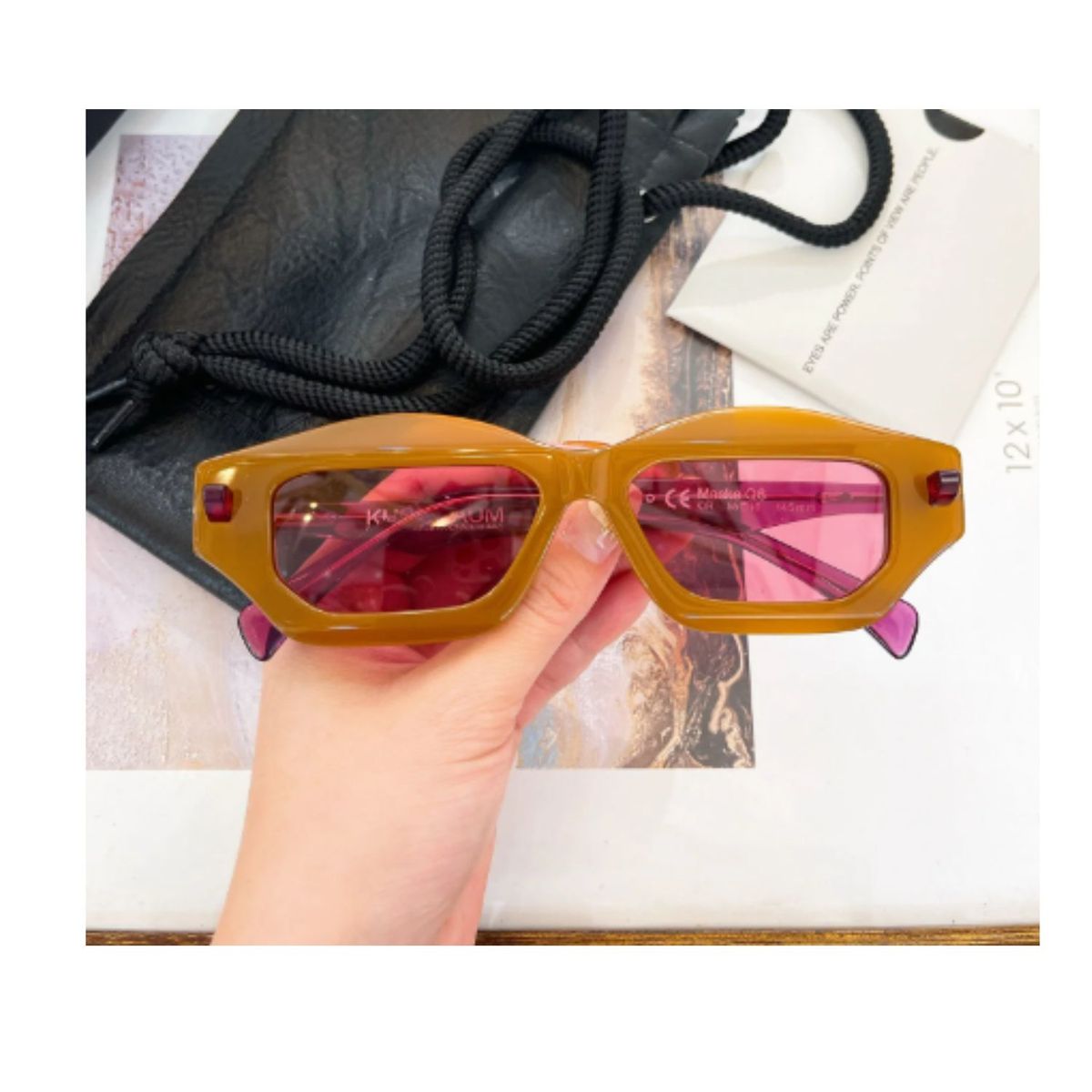 GENERICO - Lentes de Sol Deportivos para Hombre Naranja PL1928