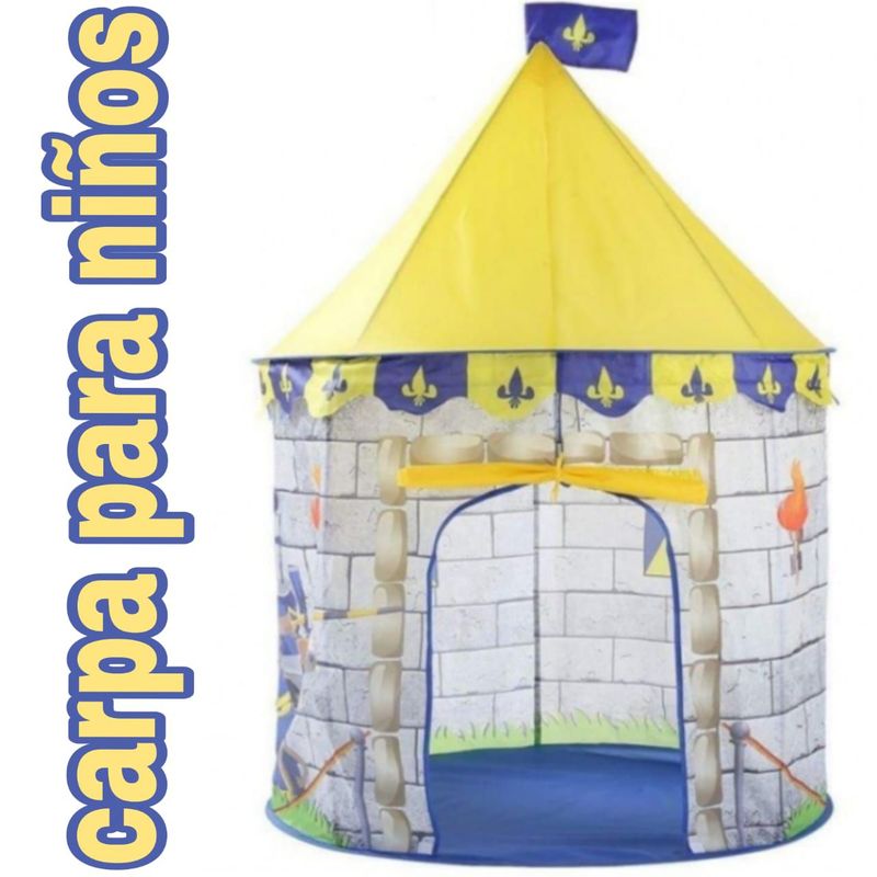 GENERICO - Carpa Castillo Armable para NIÑO