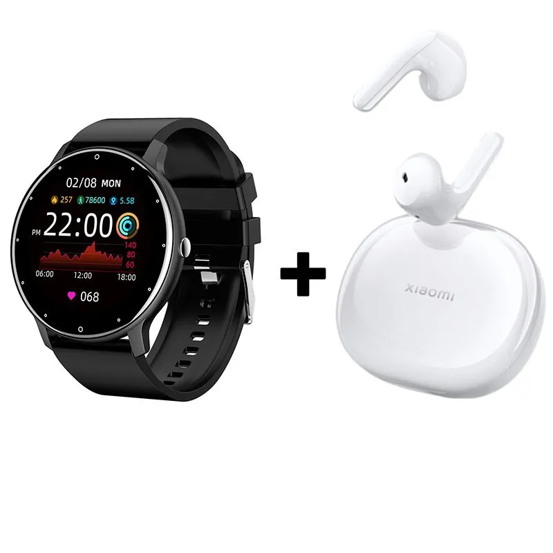 XIAOMI - Audífonos Bluetooth Xiaomi Air 3 SE y Reloj Inteligente ZL02 - Negro