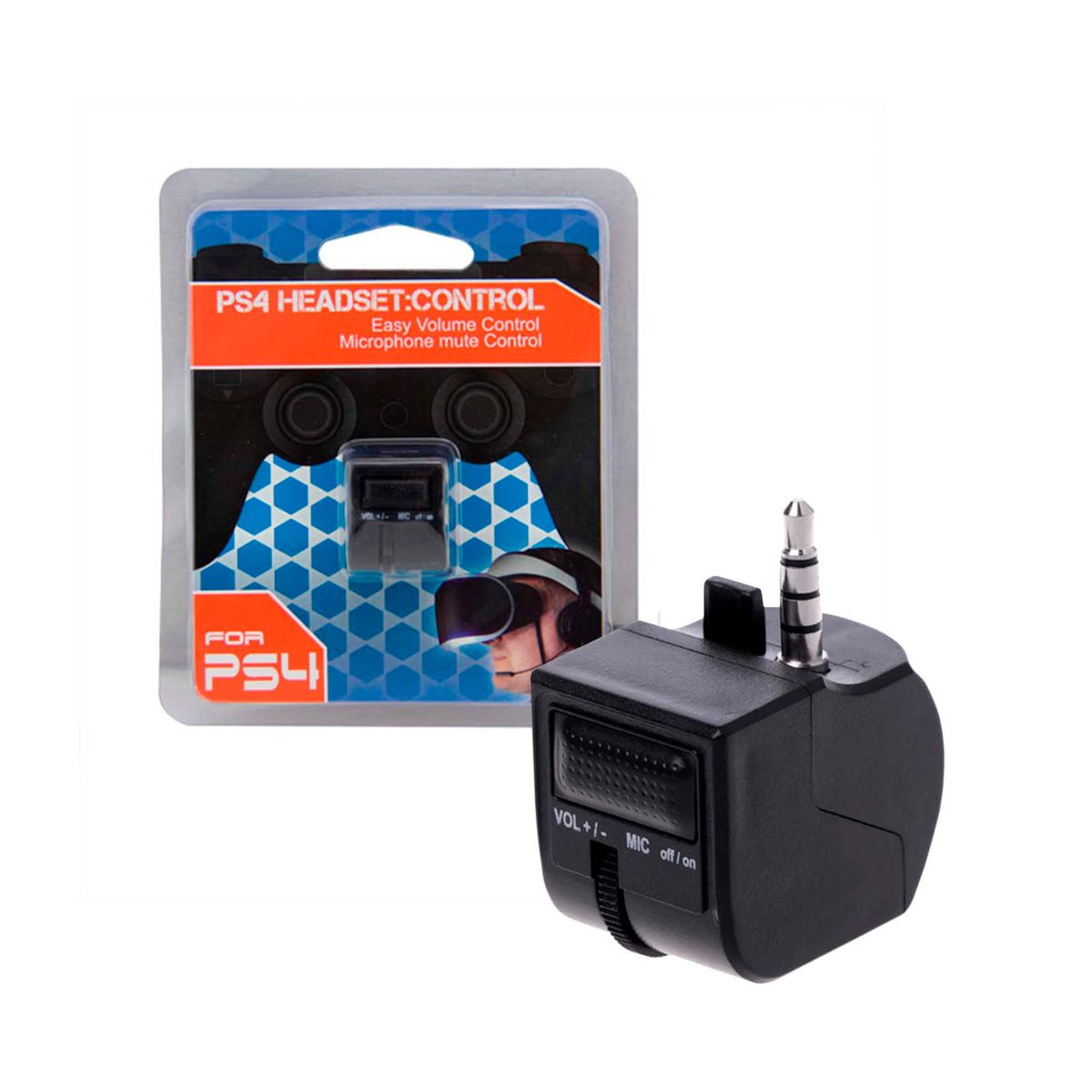 GENERICO - Adaptador Audífonos Para Mandos Ps4