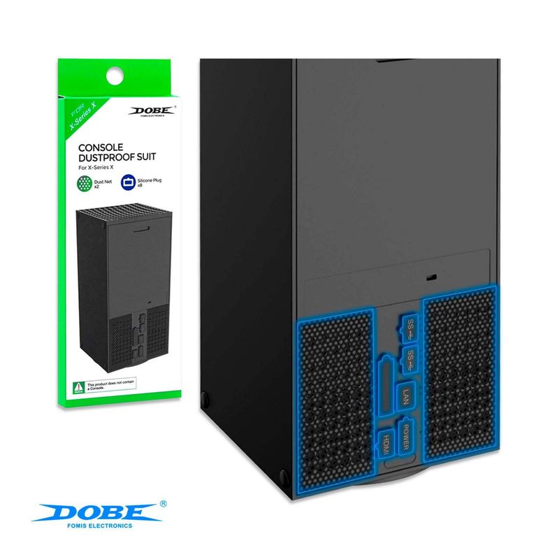 DOBE - Protector Para El Polvo Para Xbox Series X