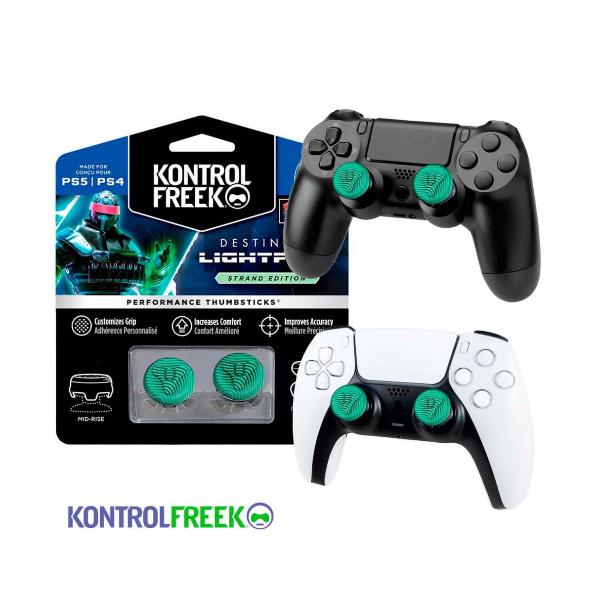 KONTROLFREEK - Kontrolfreek Destiny 2 Ligthfall Para Mando Ps4 - Ps5