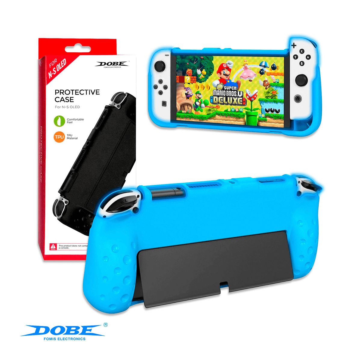 DOBE - Case Protector Para Nintendo Switch Oled Dobe Celeste