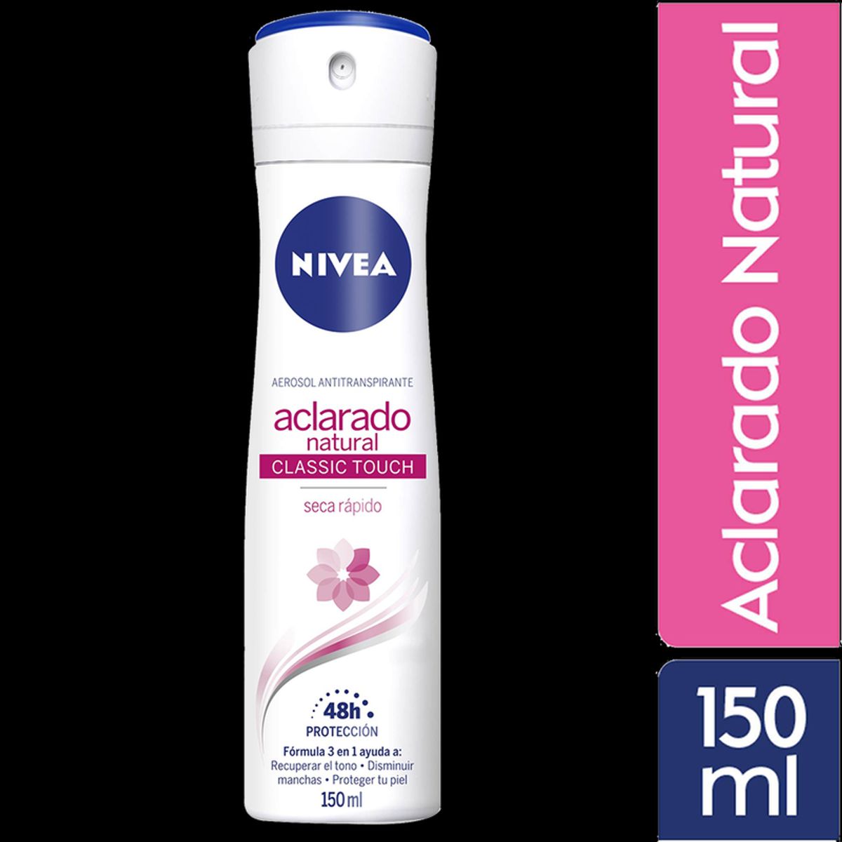 NIVEA - Desodorante Nivea Aclarado Natural Classic Touch Spray 150ML