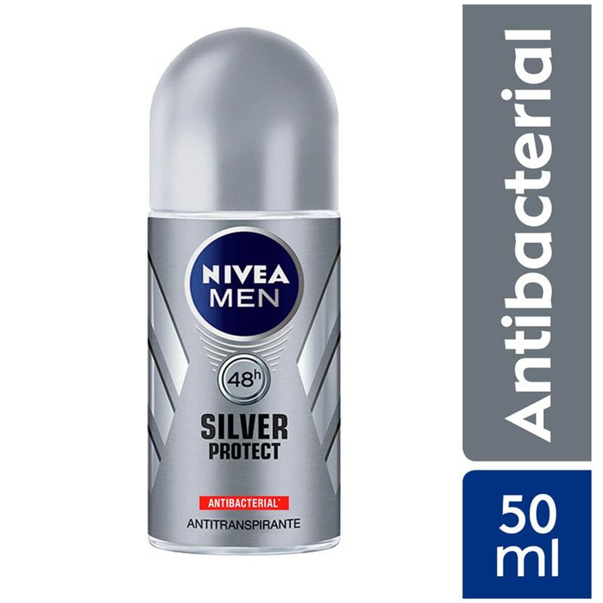 NIVEA - Desodorante Nivea Silver Protect Men Roll On 50ML